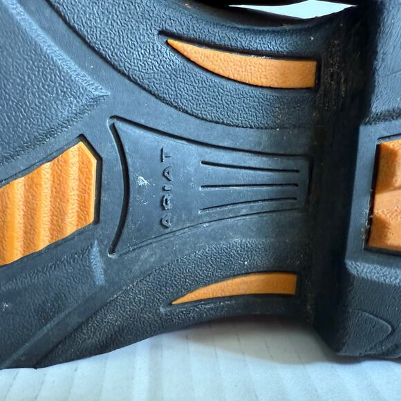 Ariat Kids WorkHog Western Leather Boots Size 4.5 Youth Pull-On Style 10007836 - Picture 14 of 14